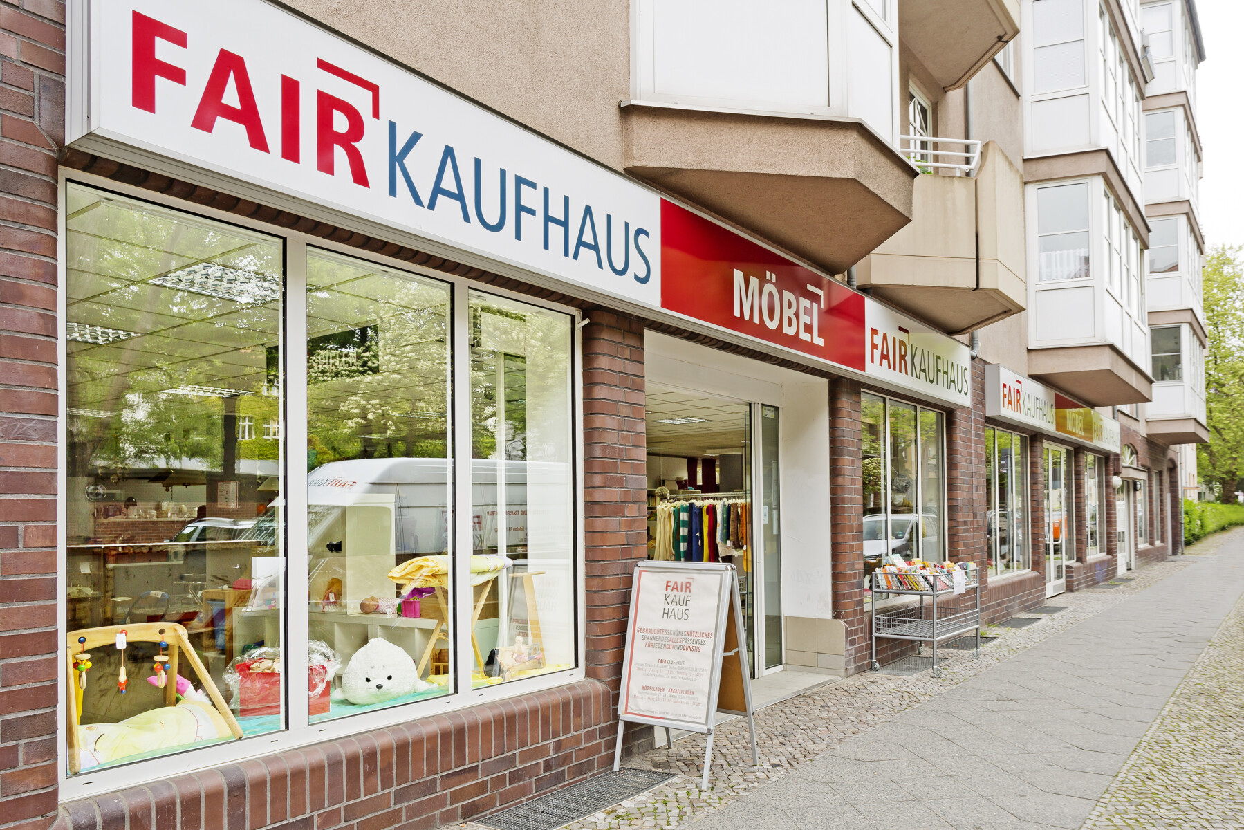 Ladenfront des FAIRKAUFHAUS